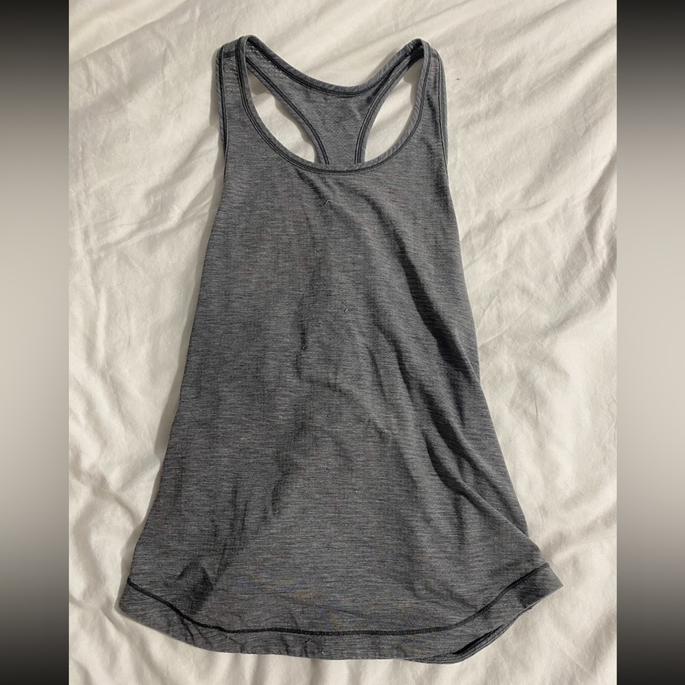 Lululemon Gray Women's Racerback Tank Top